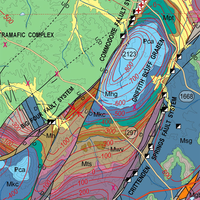 Kgs Geology Resources Geologic Map Index 4380