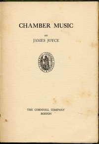 James Joyce, Chamber Music