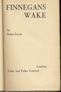 James Joyce, Finnegans Wake