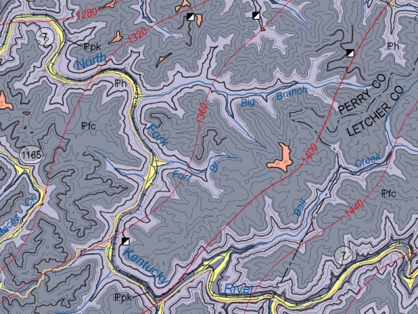 New Eastern Kentucky Map