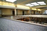 View across atrium toward event rooms at Lexington Center