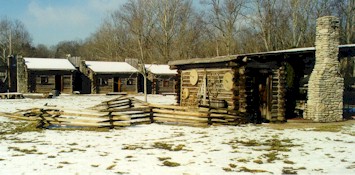 Reconstructed Fort Boonesborough