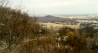 View of Stanford from Cumberland Escarpment at Halls Gap