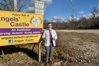 UK medical student Louis Ryes works closely with Angels’ Castle, serving as its treasurer.