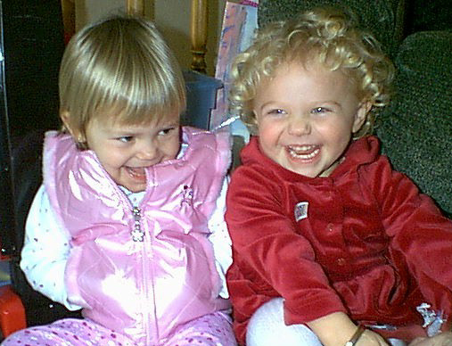 Laney and Megan love spending time together (January 2002)